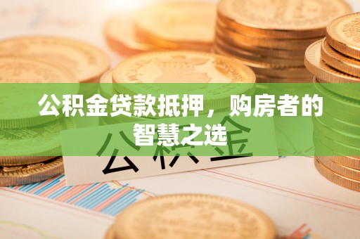 精准公积金贷款抵押，购房者的智慧之选