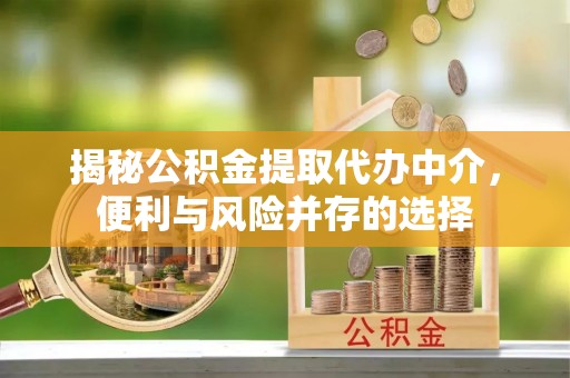 精准揭秘公积金提取代办中介，便利与风险并存的选择