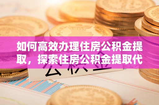 精准如何高效办理住房公积金提取，探索住房公积金提取代办服务的优劣与选择