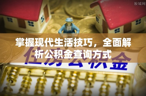 精准掌握现代生活技巧，全面解析公积金查询方式