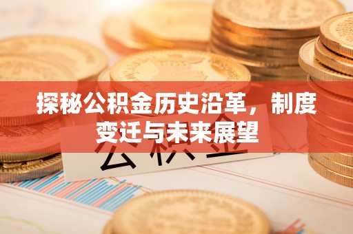 精准探秘公积金历史沿革，制度变迁与未来展望