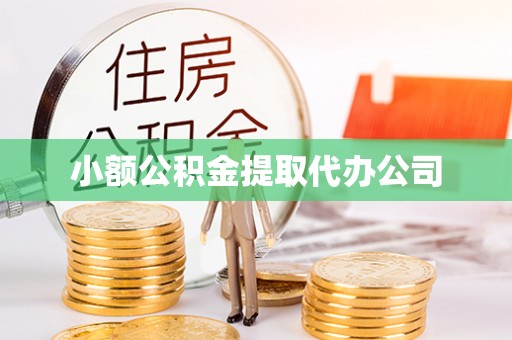 精准小额公积金提取代办公司