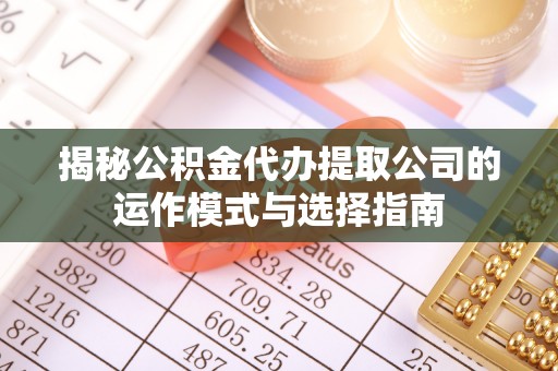 精准揭秘公积金代办提取公司的运作模式与选择指南