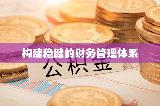 精准构建稳健的财务管理体系