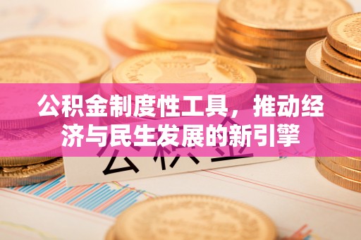 精准公积金制度性工具，推动经济与民生发展的新引擎