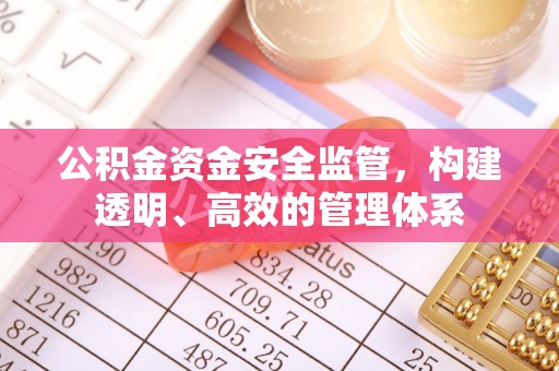 精准公积金资金安全监管，构建透明、高效的管理体系