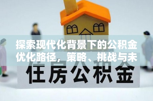 精准探索现代化背景下的公积金优化路径，策略、挑战与未来展望