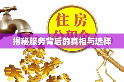 精准揭秘服务背后的真相与选择