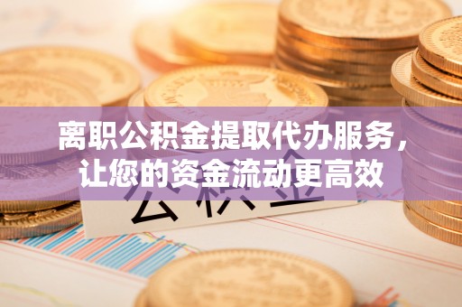 精准离职公积金提取代办服务，让您的资金流动更高效