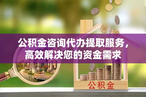 精准公积金咨询代办提取服务，高效解决您的资金需求