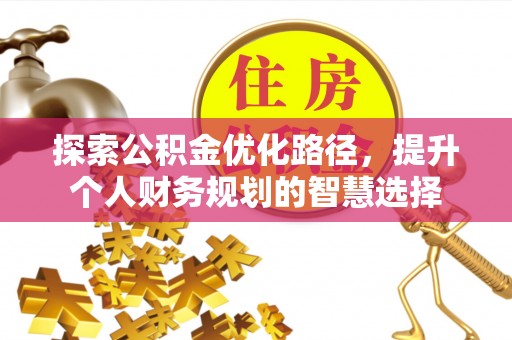 精准探索公积金优化路径，提升个人财务规划的智慧选择