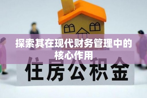 精准探索其在现代财务管理中的核心作用