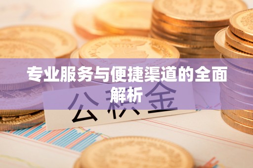 精准专业服务与便捷渠道的全面解析