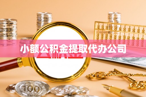 精准小额公积金提取代办公司