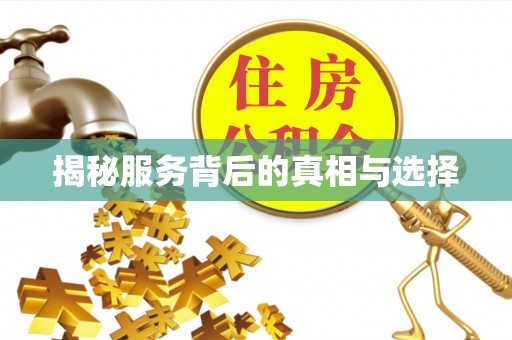 精准揭秘服务背后的真相与选择