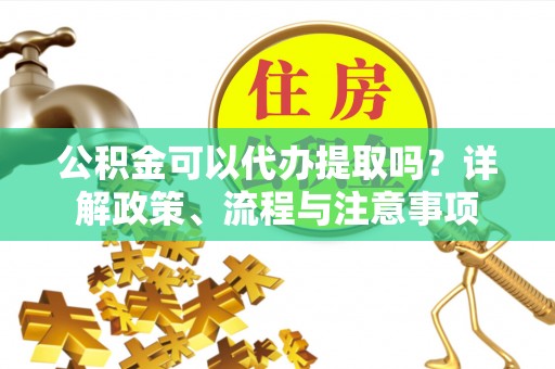 精准公积金可以代办提取吗？详解政策、流程与注意事项