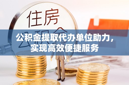 精准公积金提取代办单位助力，实现高效便捷服务