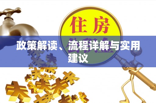 精准政策解读、流程详解与实用建议
