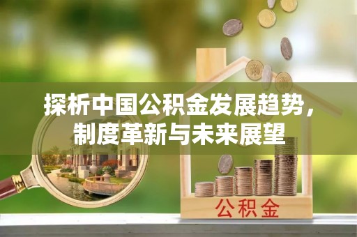 精准探析中国公积金发展趋势，制度革新与未来展望