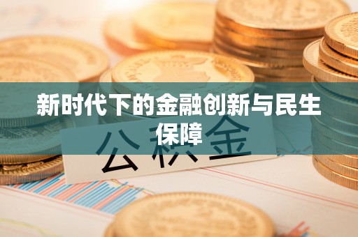 精准新时代下的金融创新与民生保障